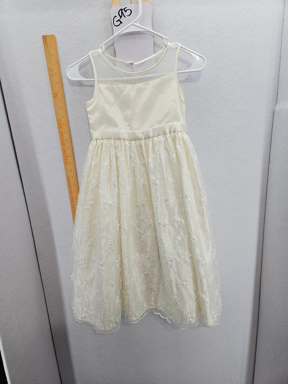Cinderella flower-girl dress, size 8